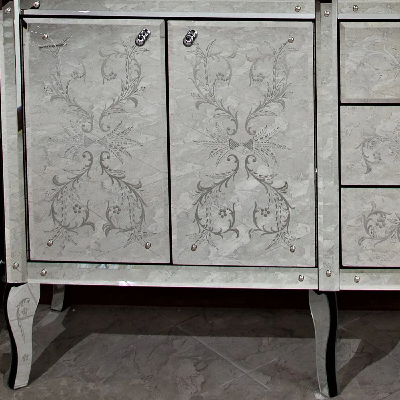 Murano Glass Sideboard