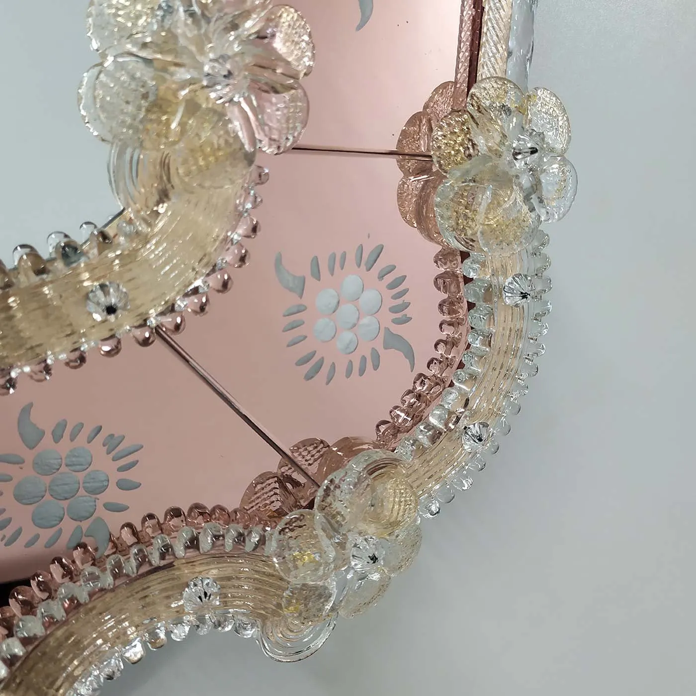 Navagero Murano Glass Mirror