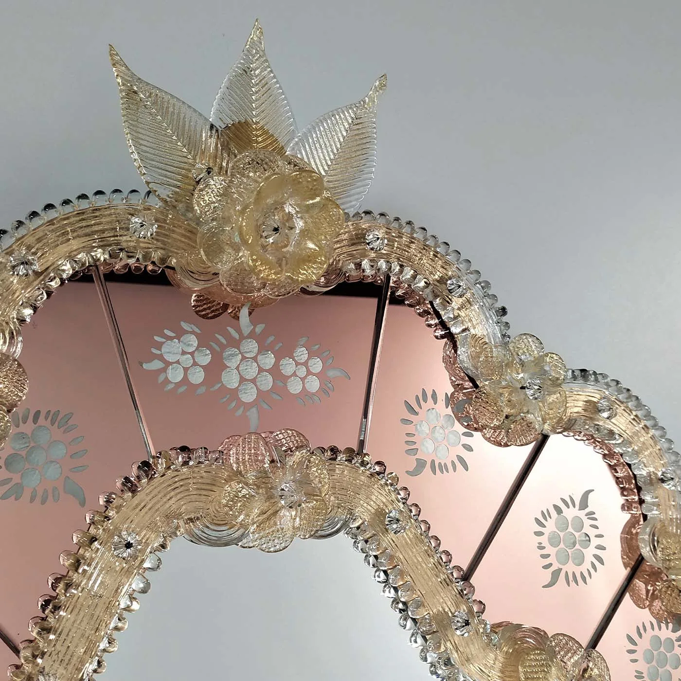 Navagero Murano Glass Mirror