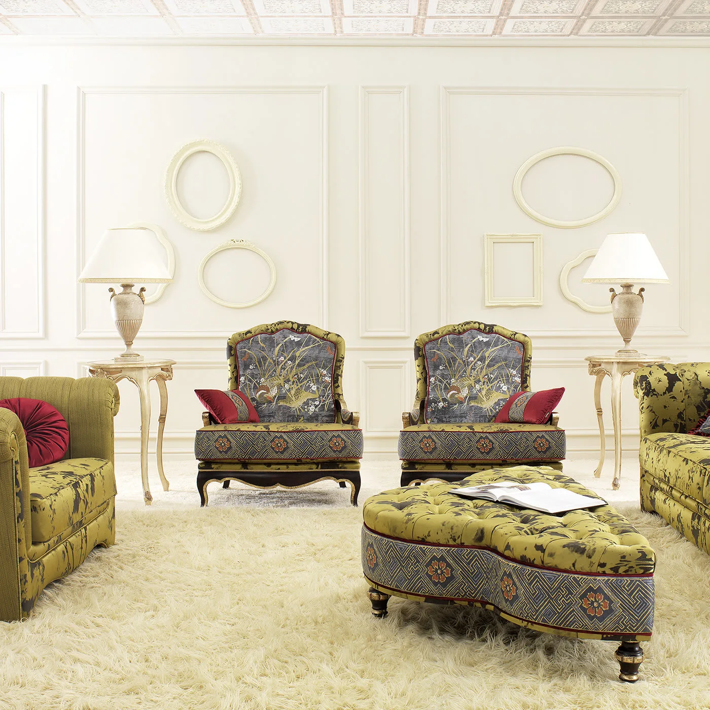 New Tiffany Gold Sofa