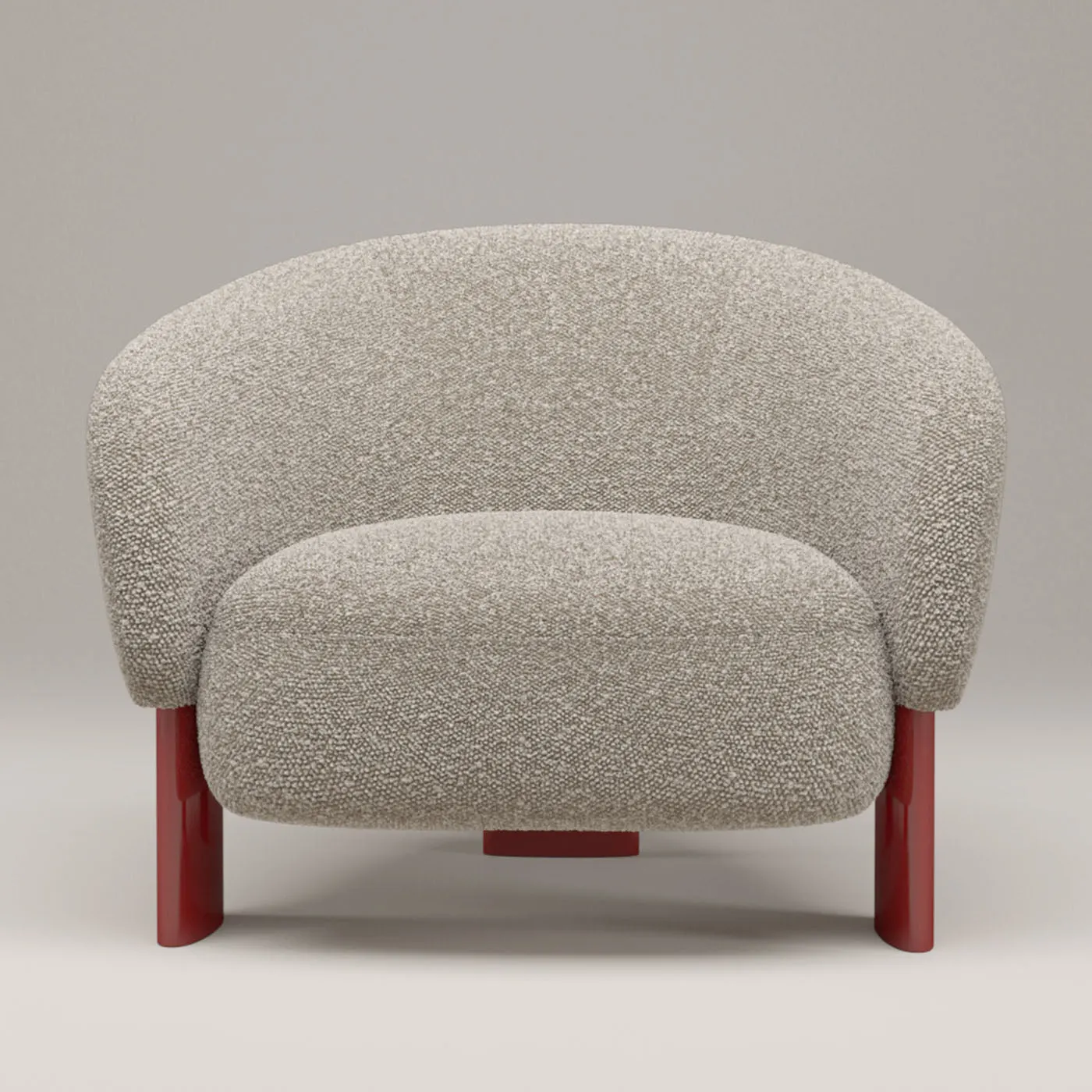 Nina Natural Boucle Lounge Armchair