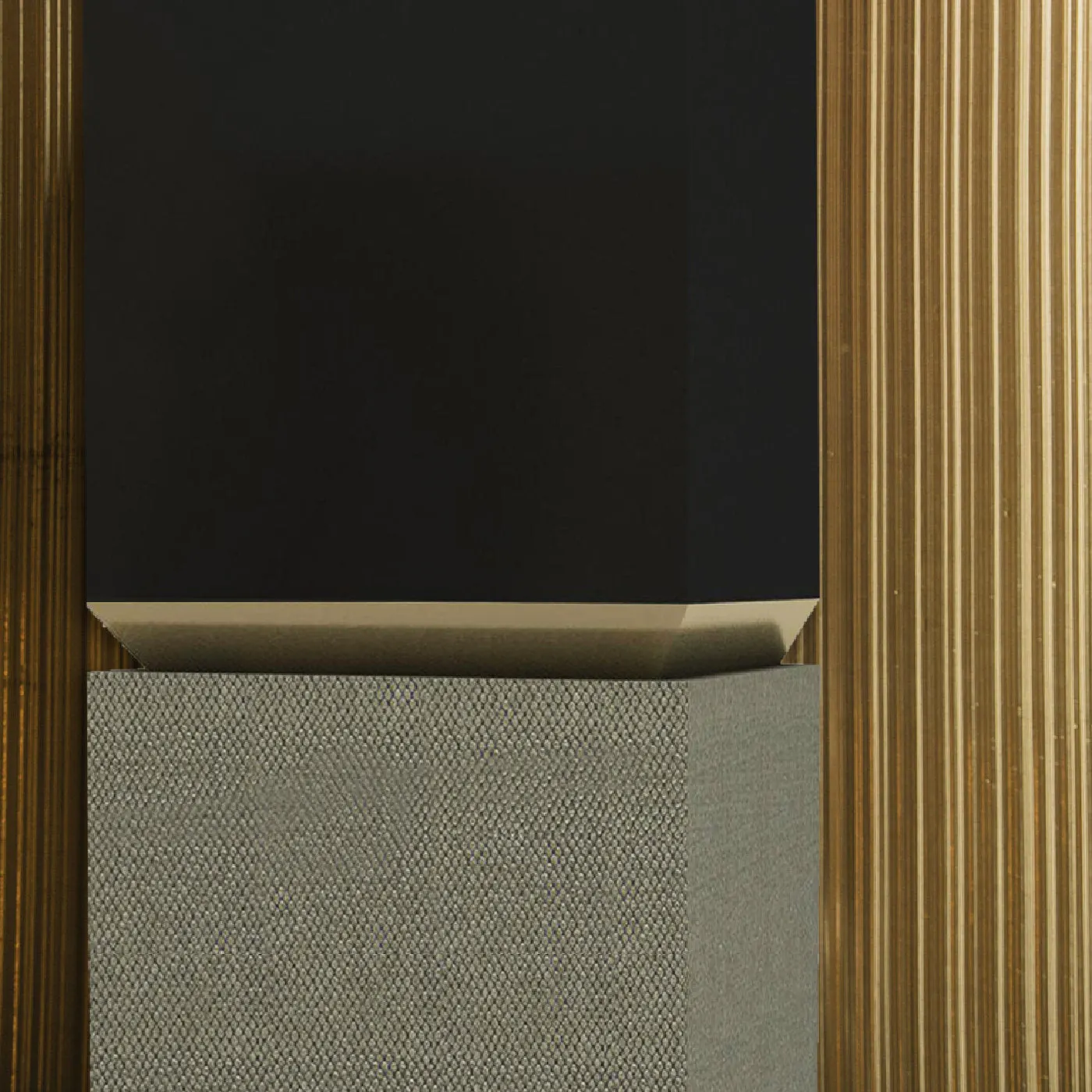 Noir Sculptural Drink Cabinet