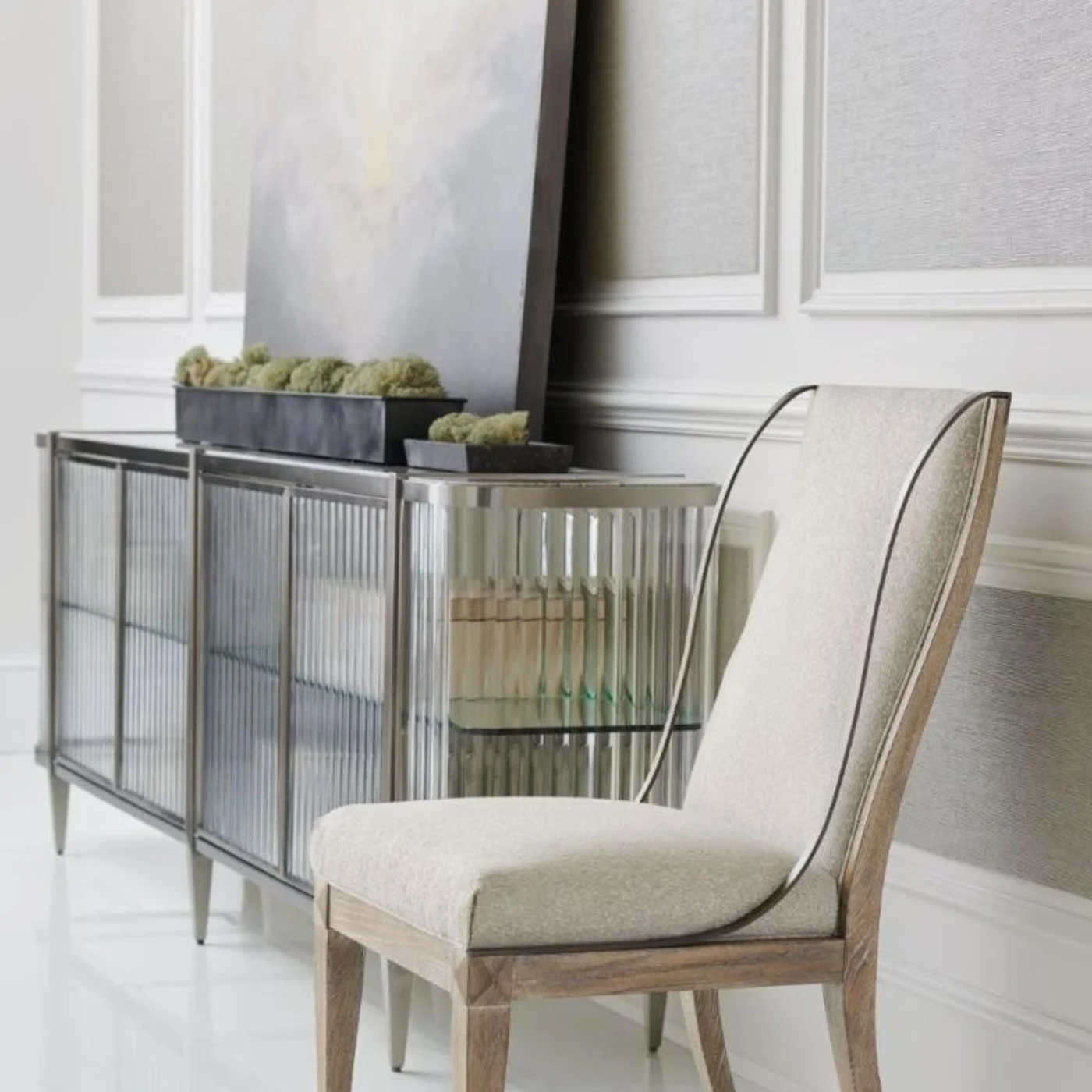 Open Arms Dining Chair