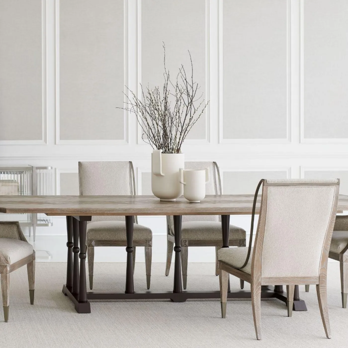 Open Arms Dining Chair