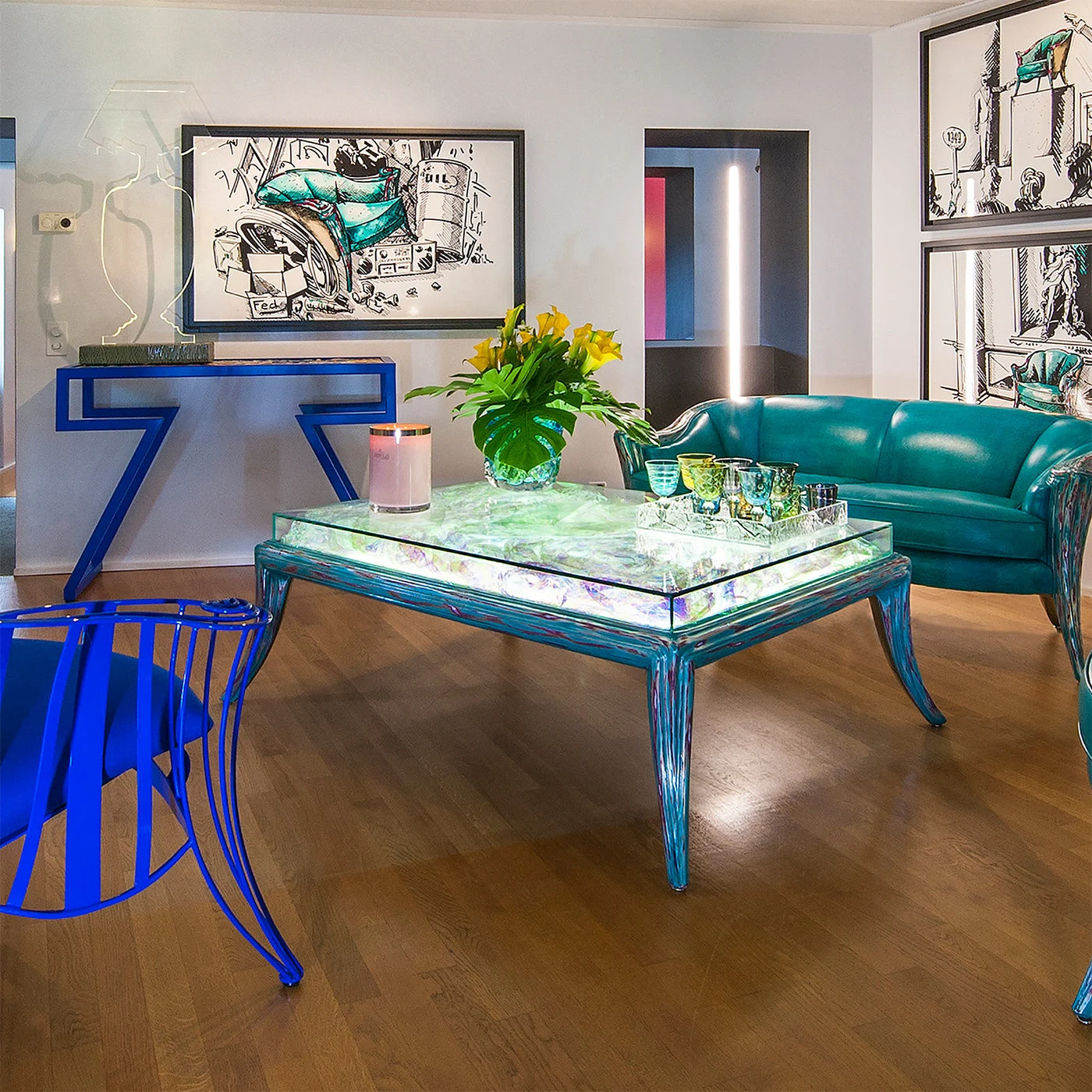 Opus Box Coffee Table By Carlo Rampazzi