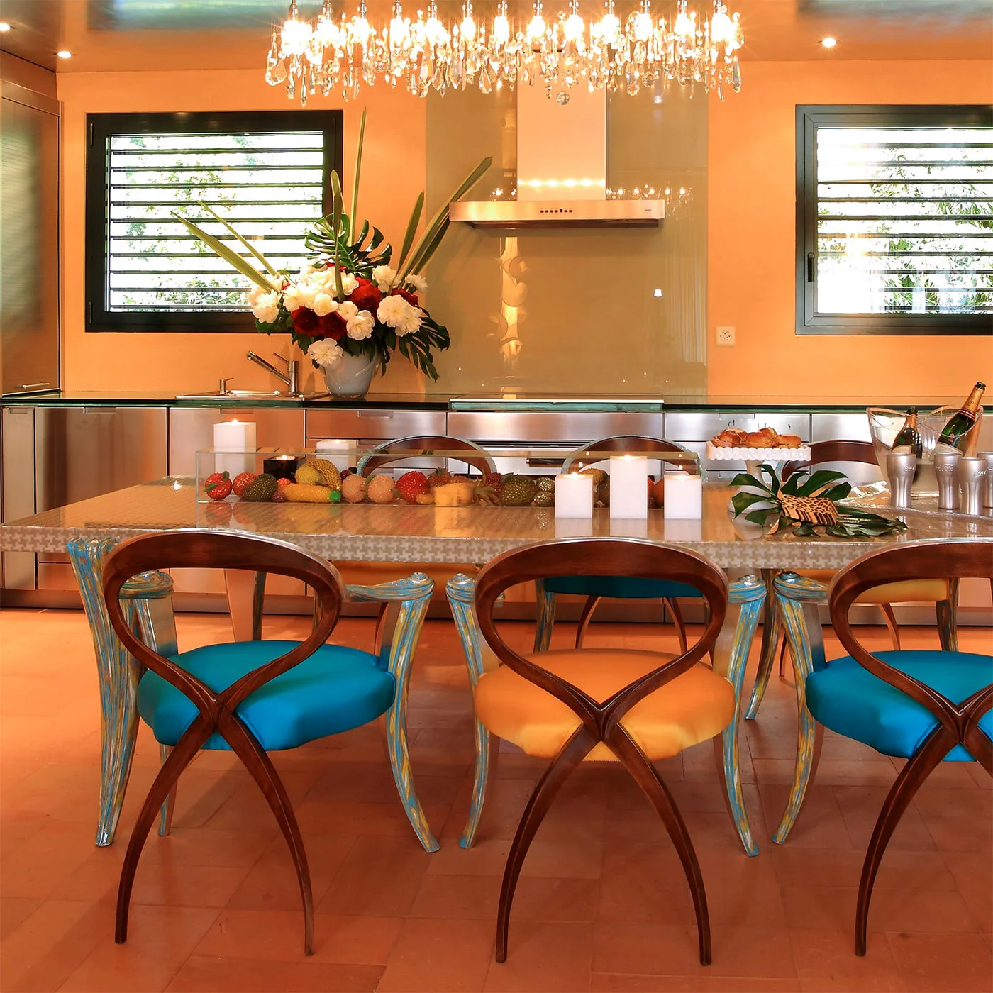 Opus Crazy Glass Chair By Carlo Rampazzi