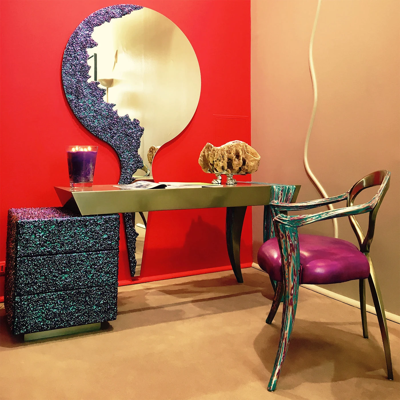 Opus Sirena Chair By Carlo Rampazzi