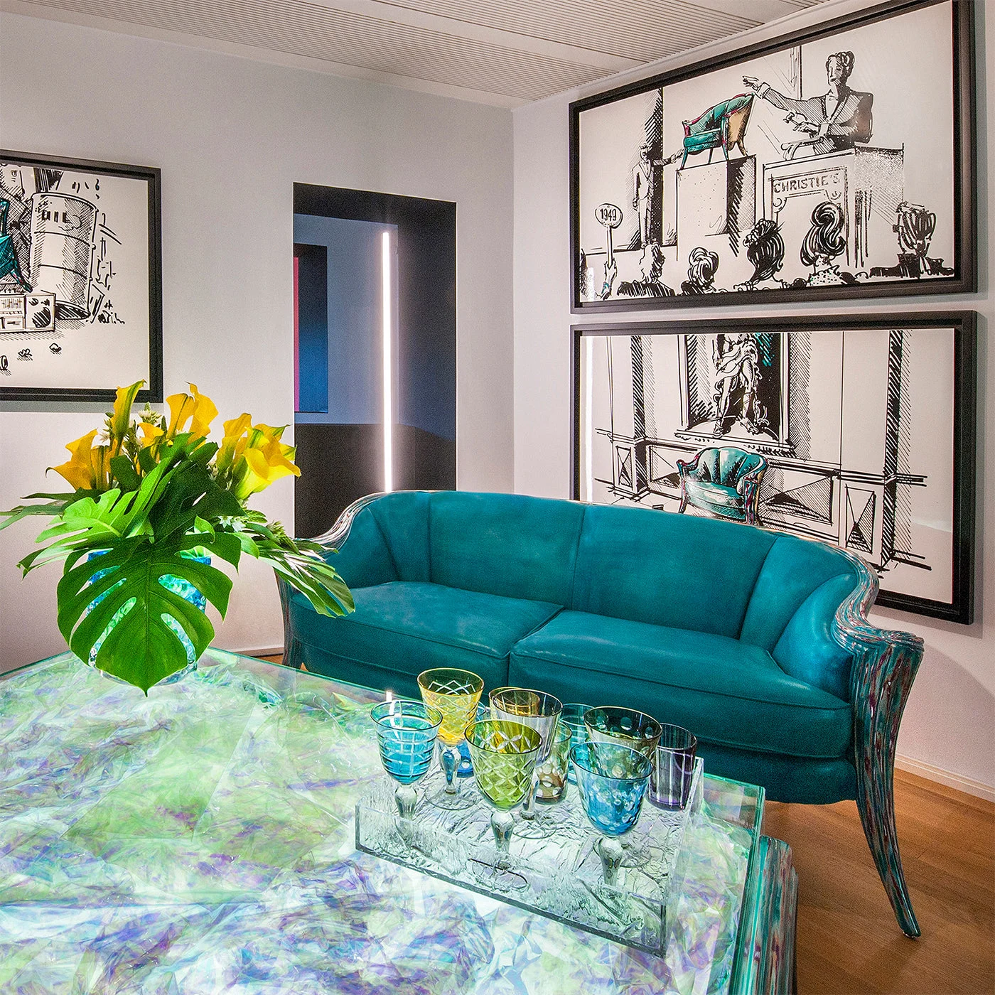 Opus Sirena Sofa By Carlo Rampazzi