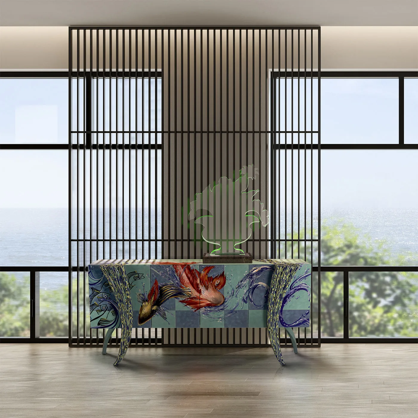 Opus Summer Sideboard By Carlo Rampazzi