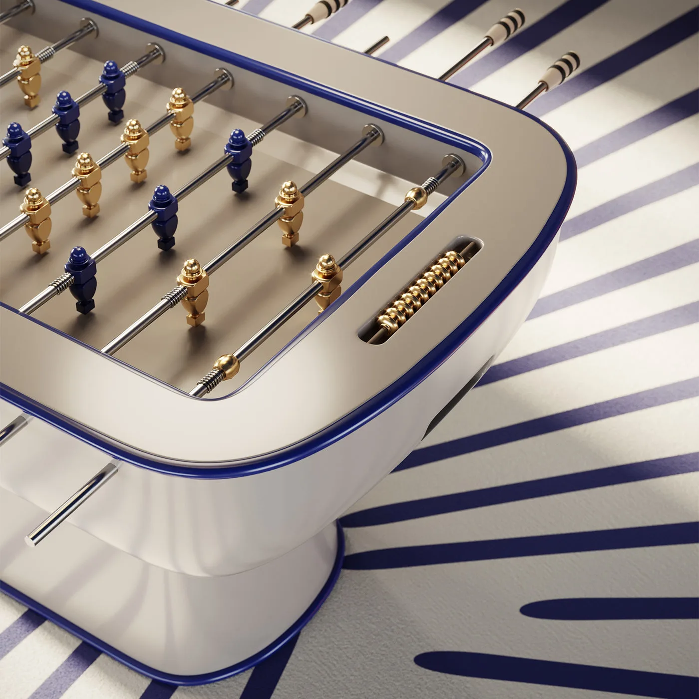 Oskar Glossy Perla Foosball Table