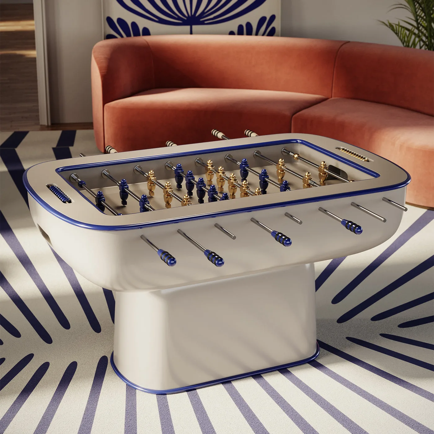 Oskar Glossy Perla Foosball Table