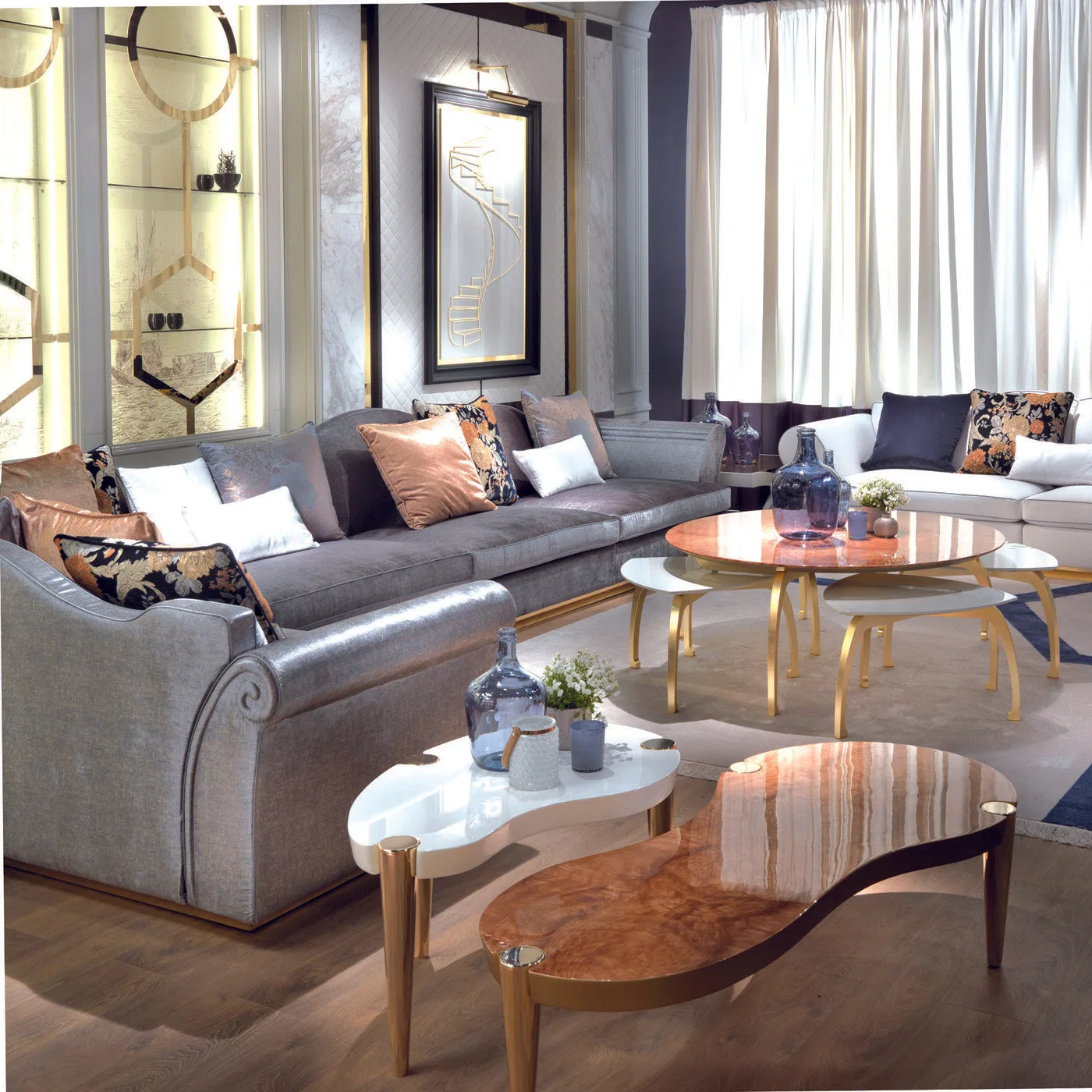 Ottaviano White Gloss Modern Coffee Table