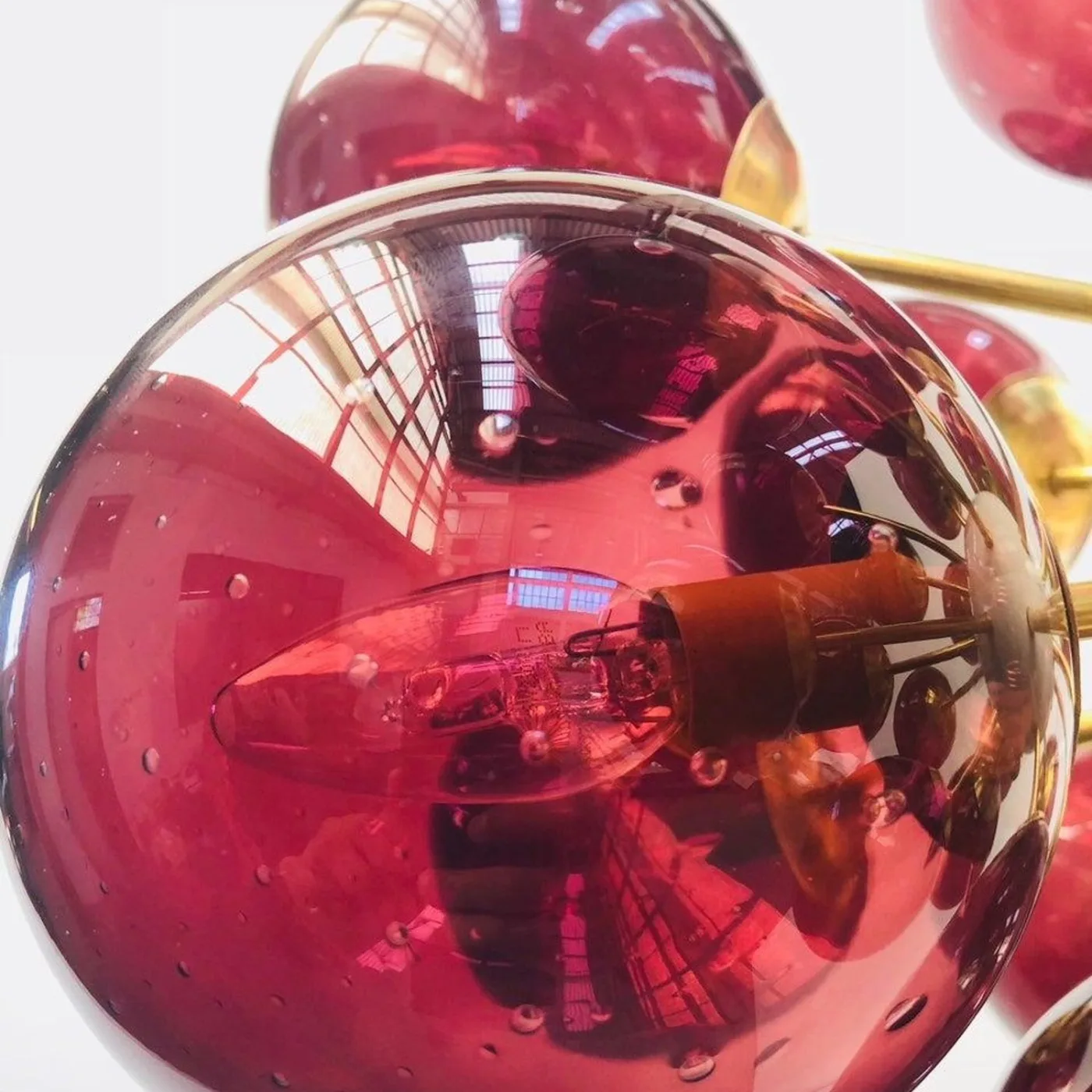 Ovale Sputnik Chandelier