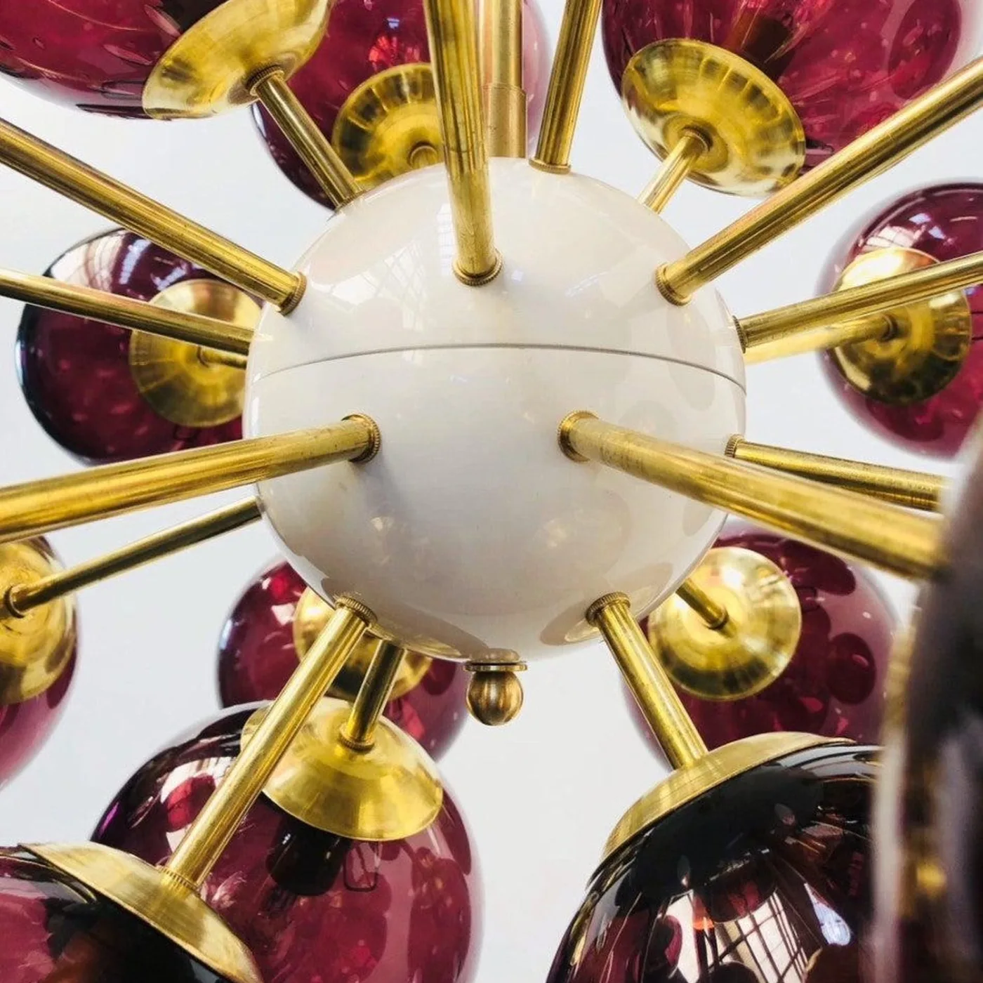 Ovale Sputnik Chandelier