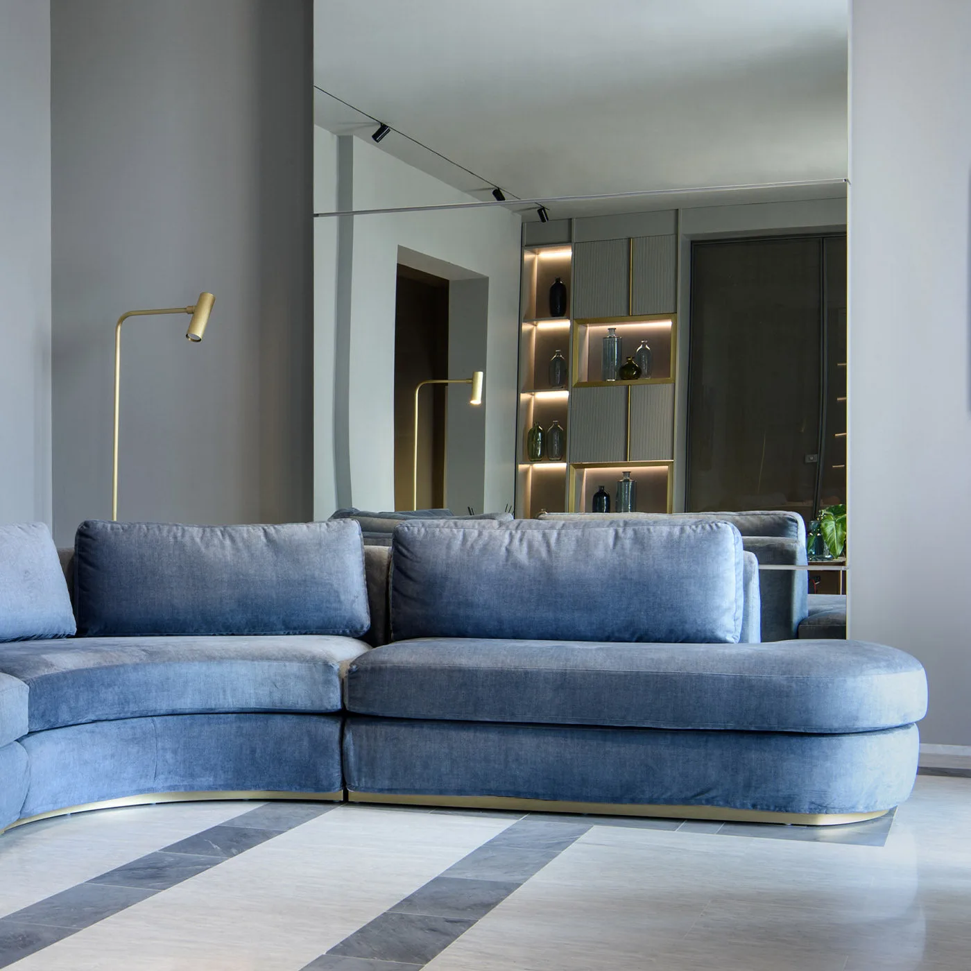 Pacifico Blue Sofa
