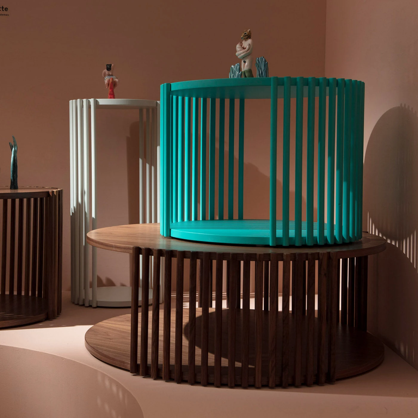 Palafitte Low Green Coffee Table