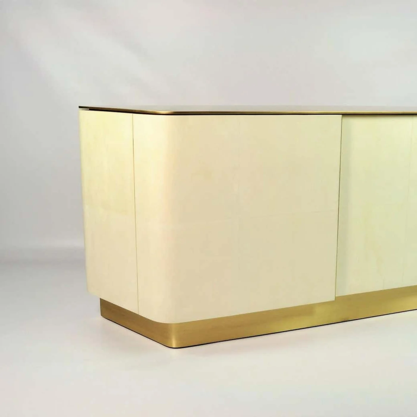 Parchment & Brass Cabinet Vela