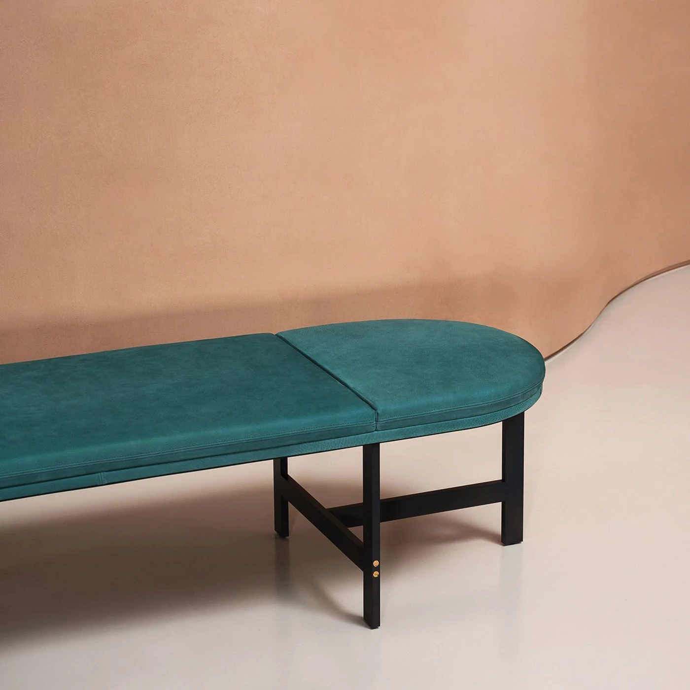 Passepartout Leather Bench By Federico Peri