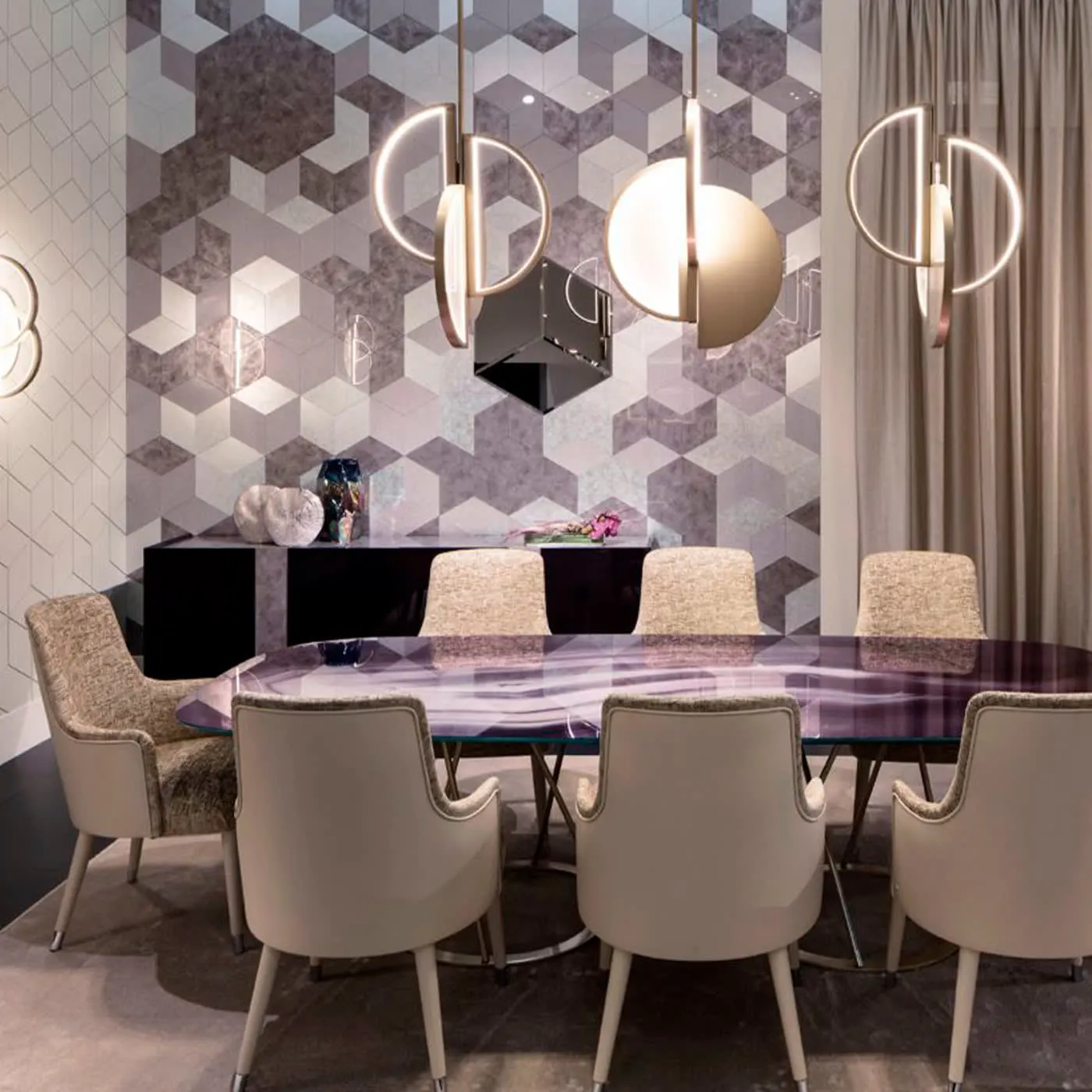 Philippe Purple Table