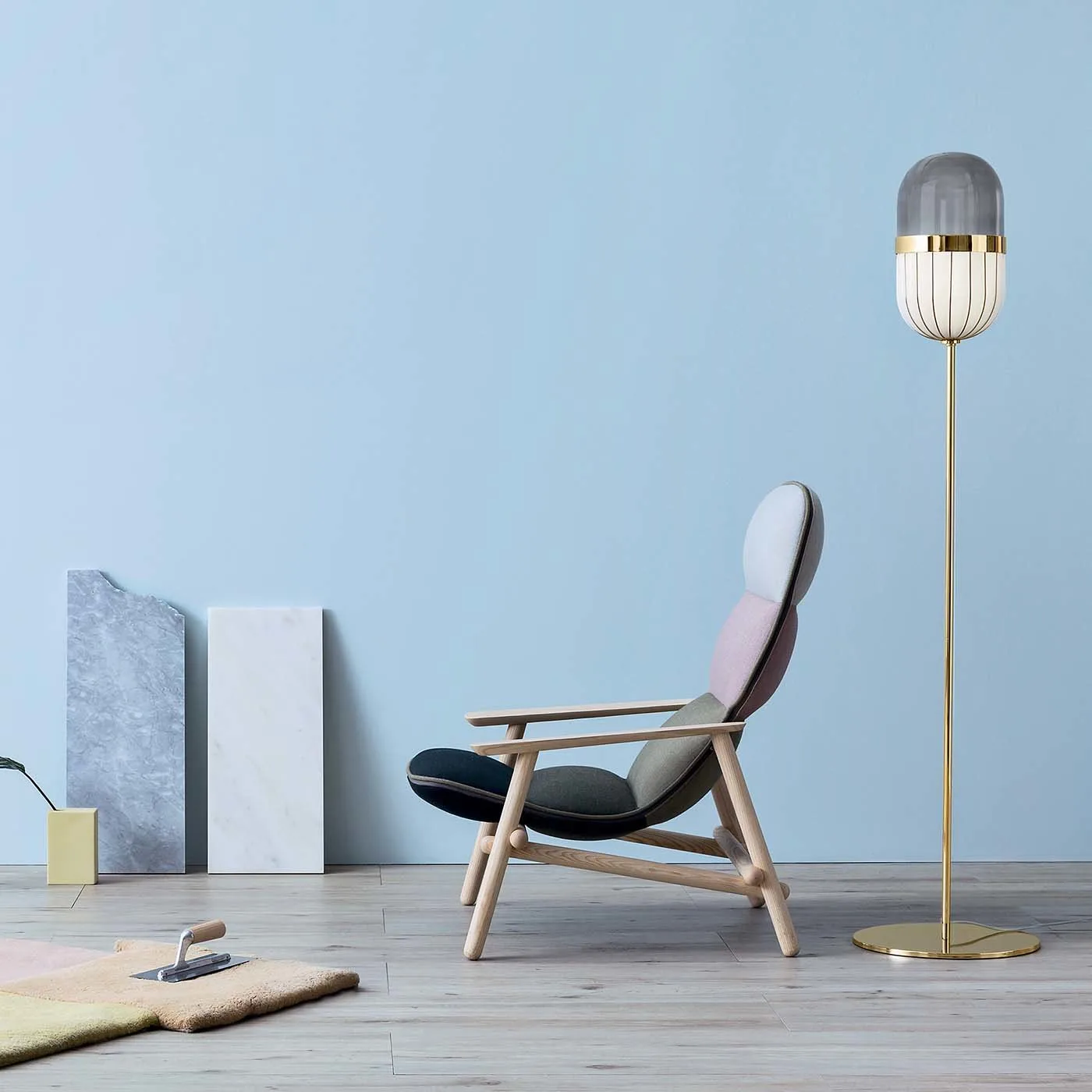 Pill Floor Lamp by Matteo Zorzenoni