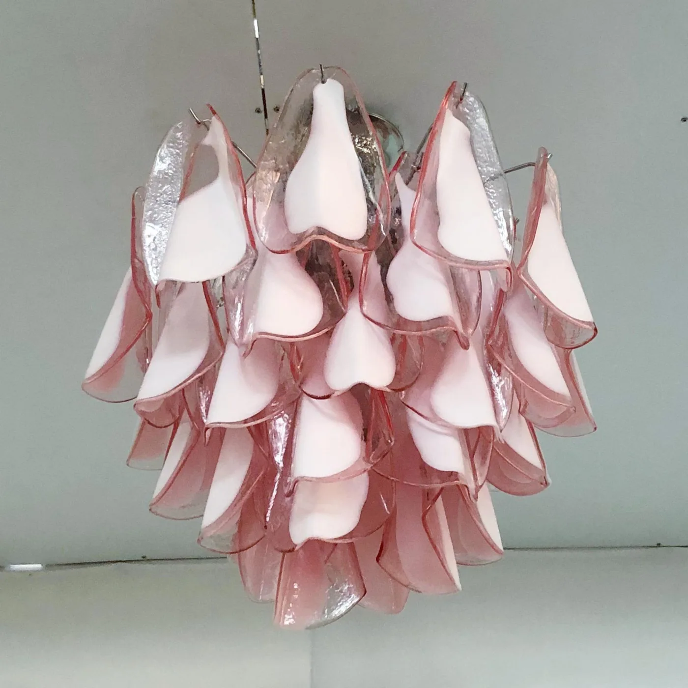 Pink Rondine Chandelier