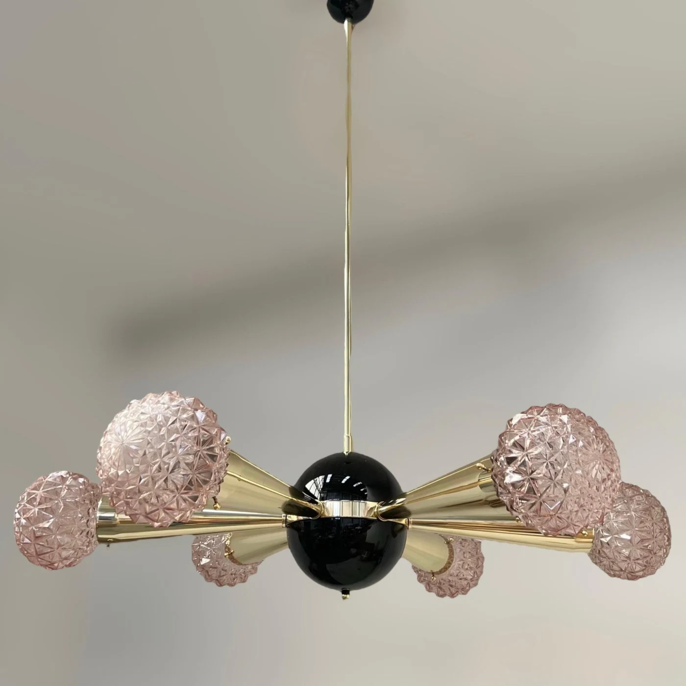 Pink Sfinge Chandelier