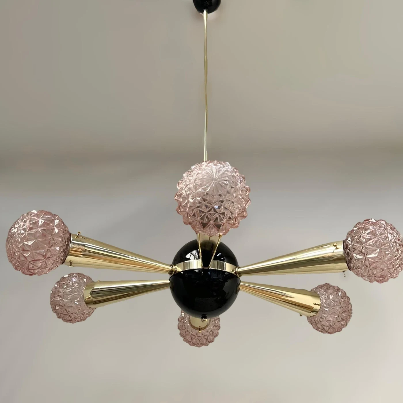 Pink Sfinge Chandelier