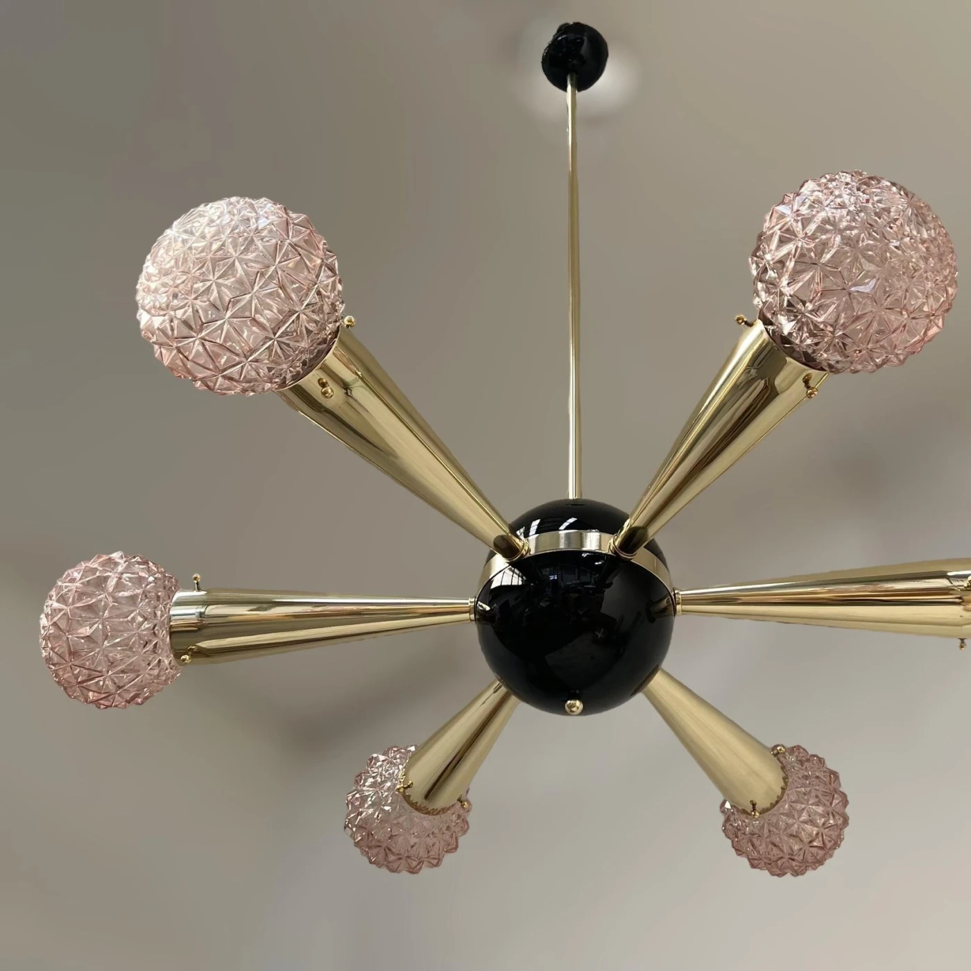 Pink Sfinge Chandelier