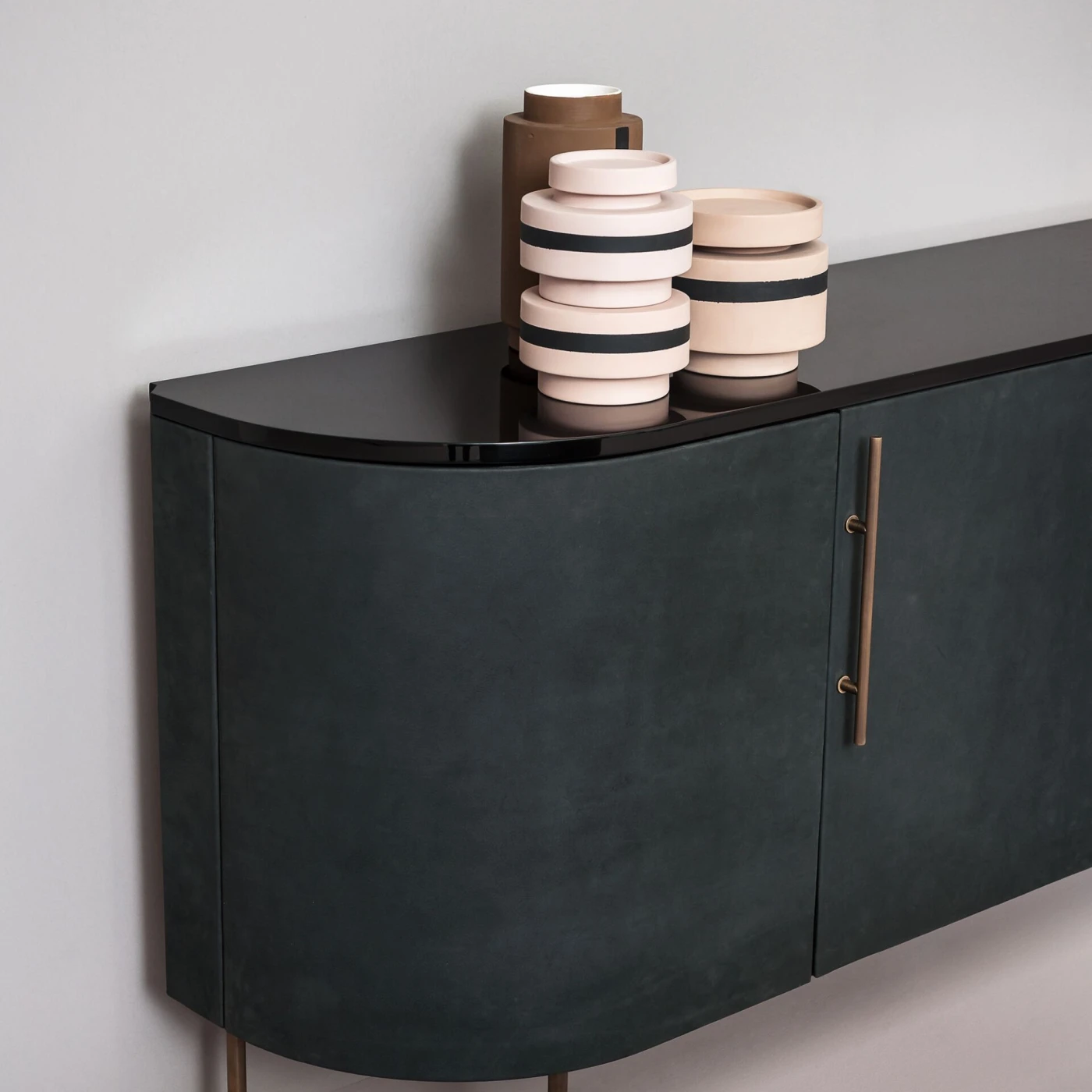 Plisse MDF Sideboard With Doors