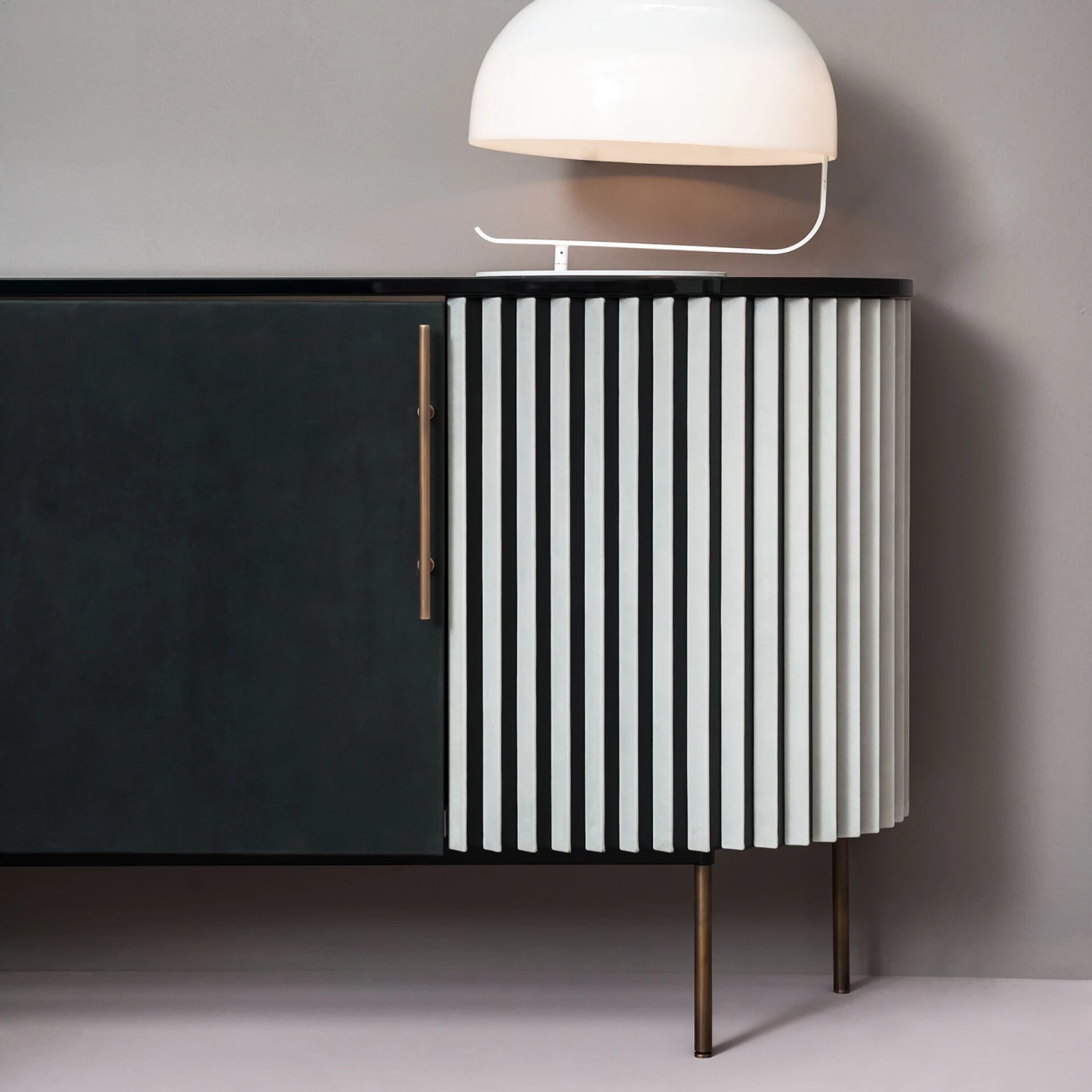 Plisse MDF Sideboard With Doors