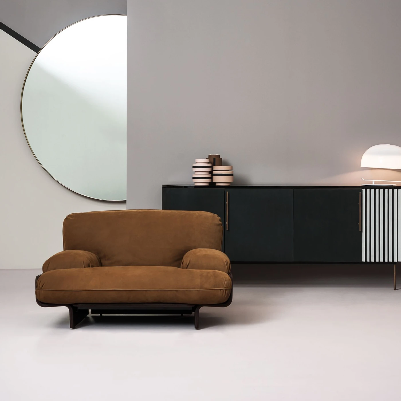 Plisse MDF Sideboard With Doors