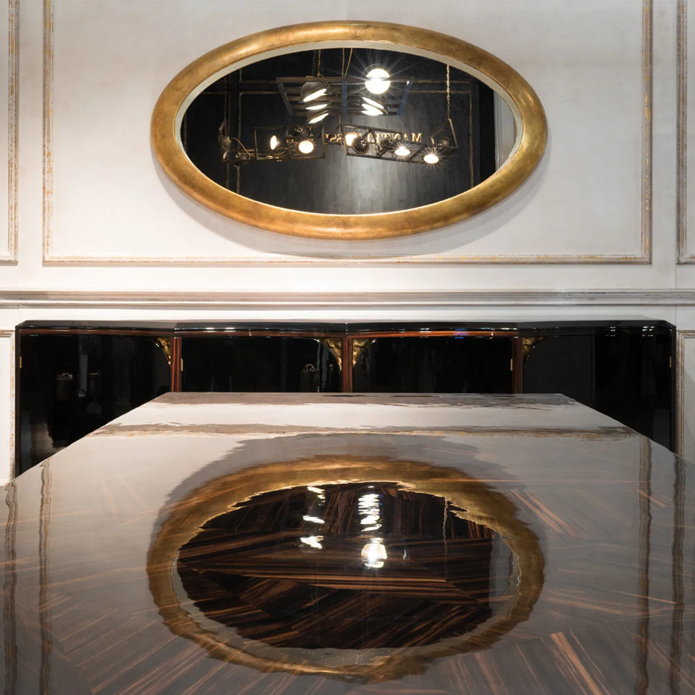 Pontecorvo Macassar Ebony Dining