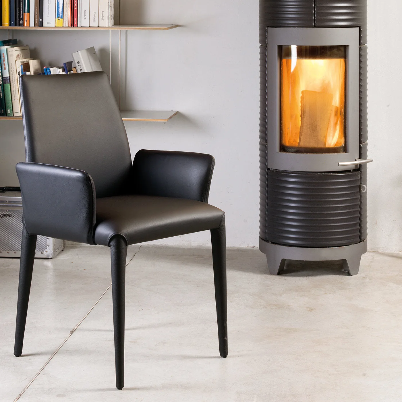 Ponzano Black Dining Chair