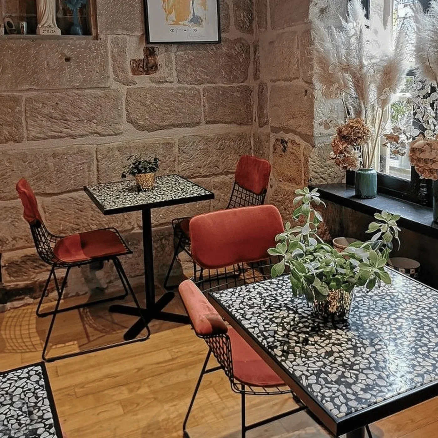 Praga Terrazzo Dinner Table