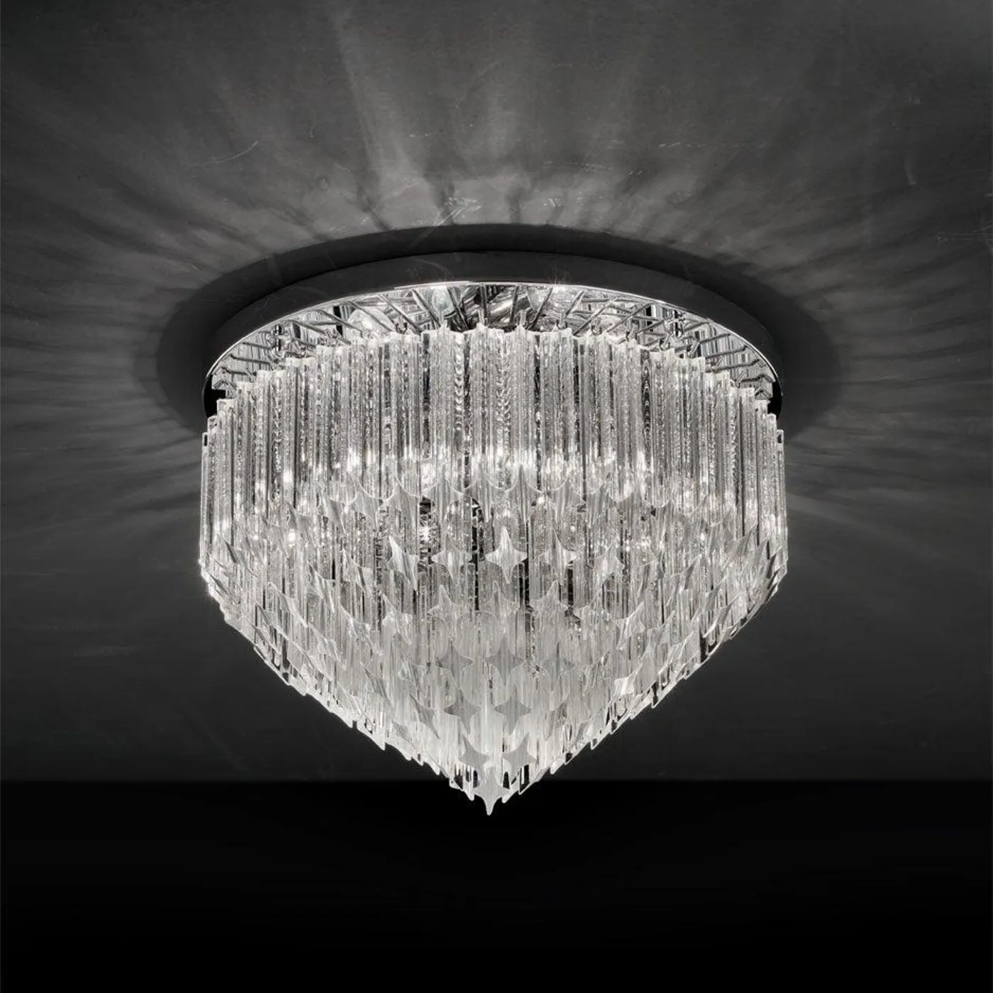 Quadriedri Cake Flushmount