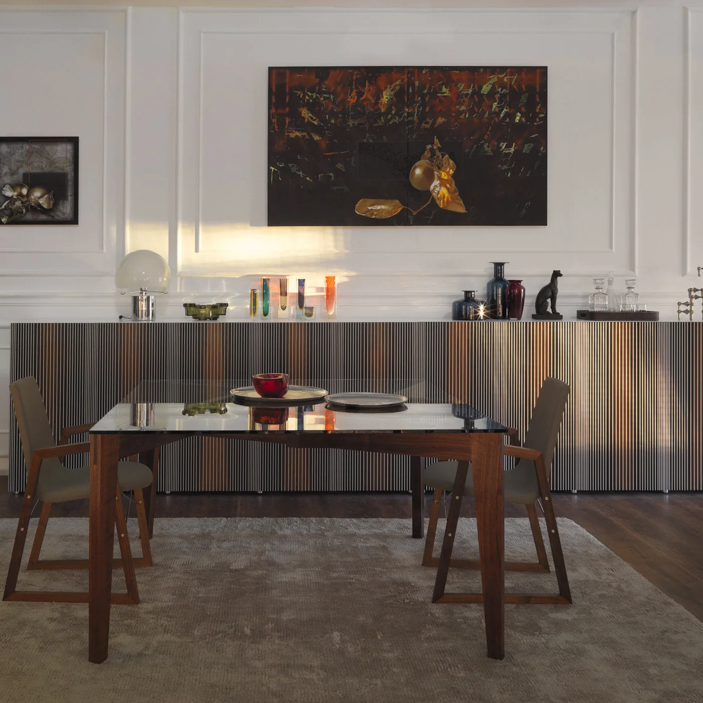 Ray Light Brown Armchair By Orlandini Design