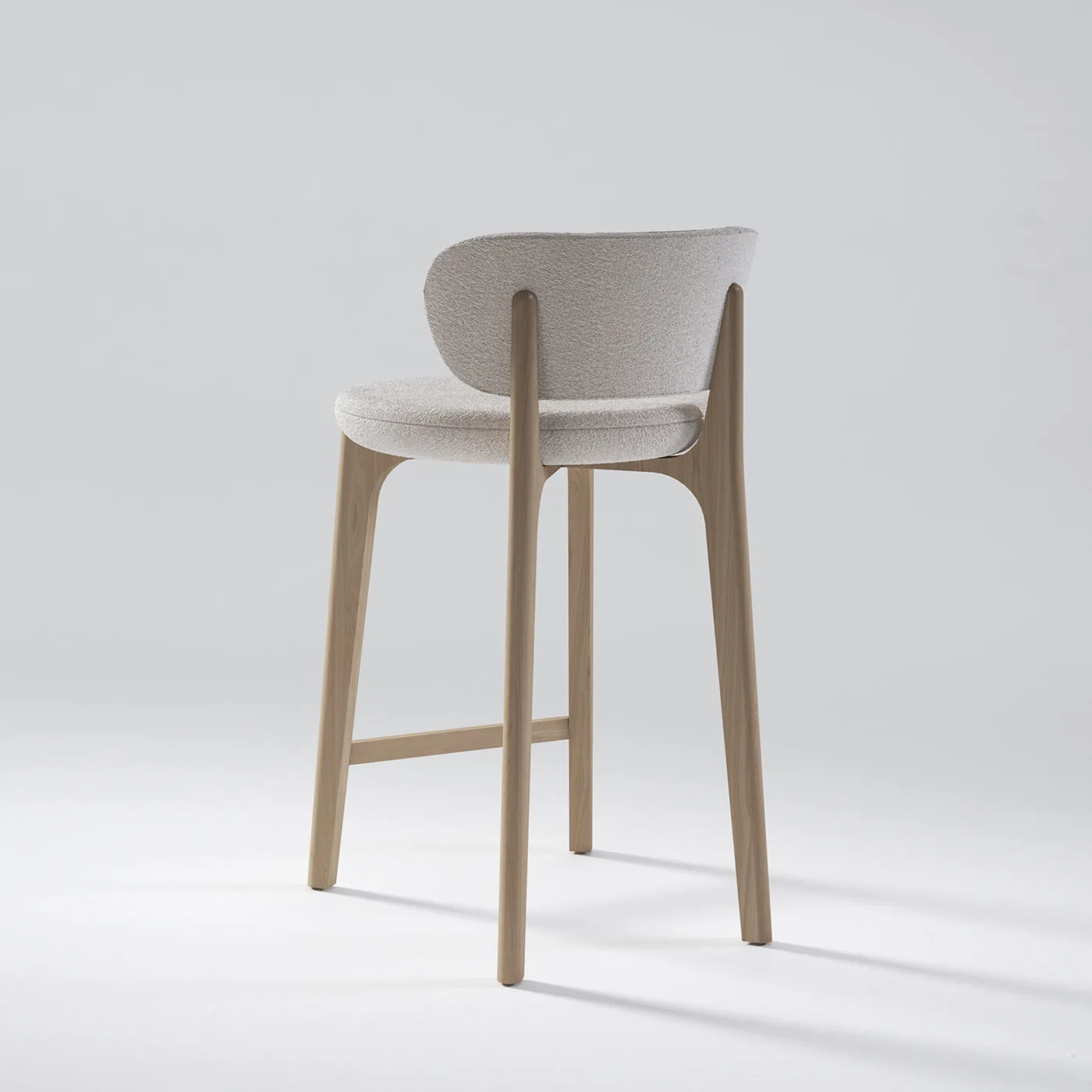 Richmond Pearl Boucle Barstool