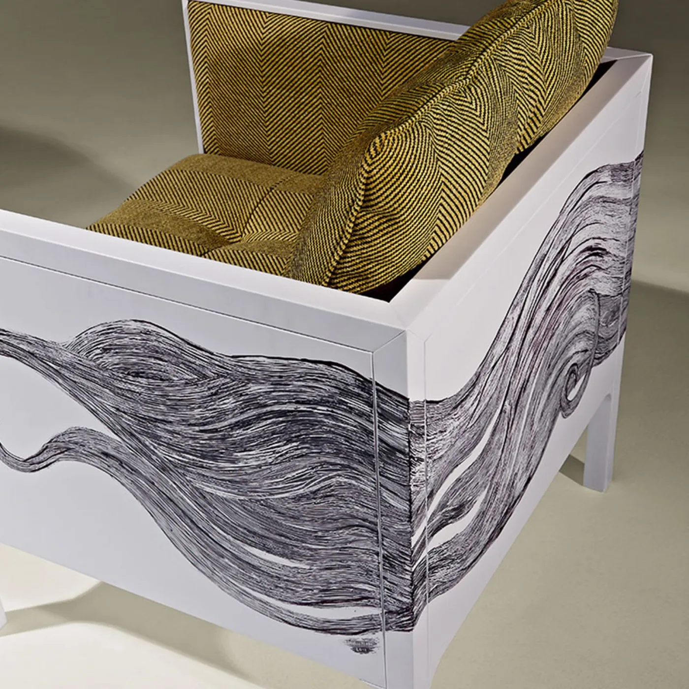 Risco Chair With Artistic Intervention By Helia Aluai