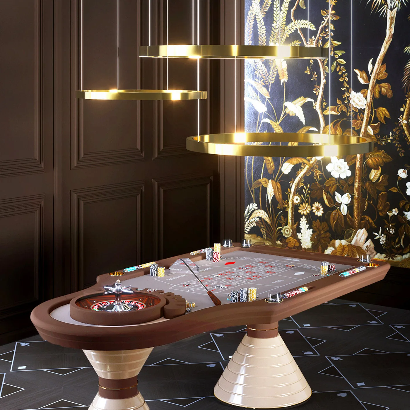 Roulette Table By Pino Vismara