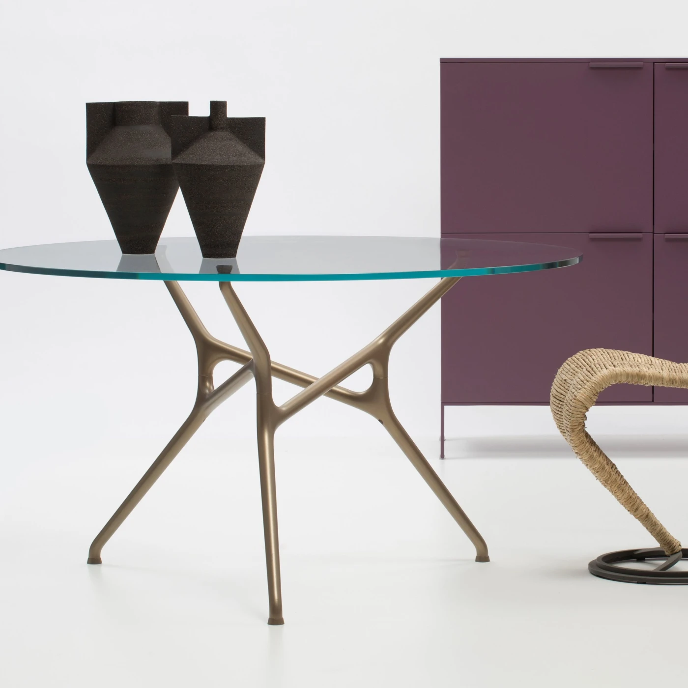 S Chair Chair In Wicker Or Straw By Tom Dixon Designer