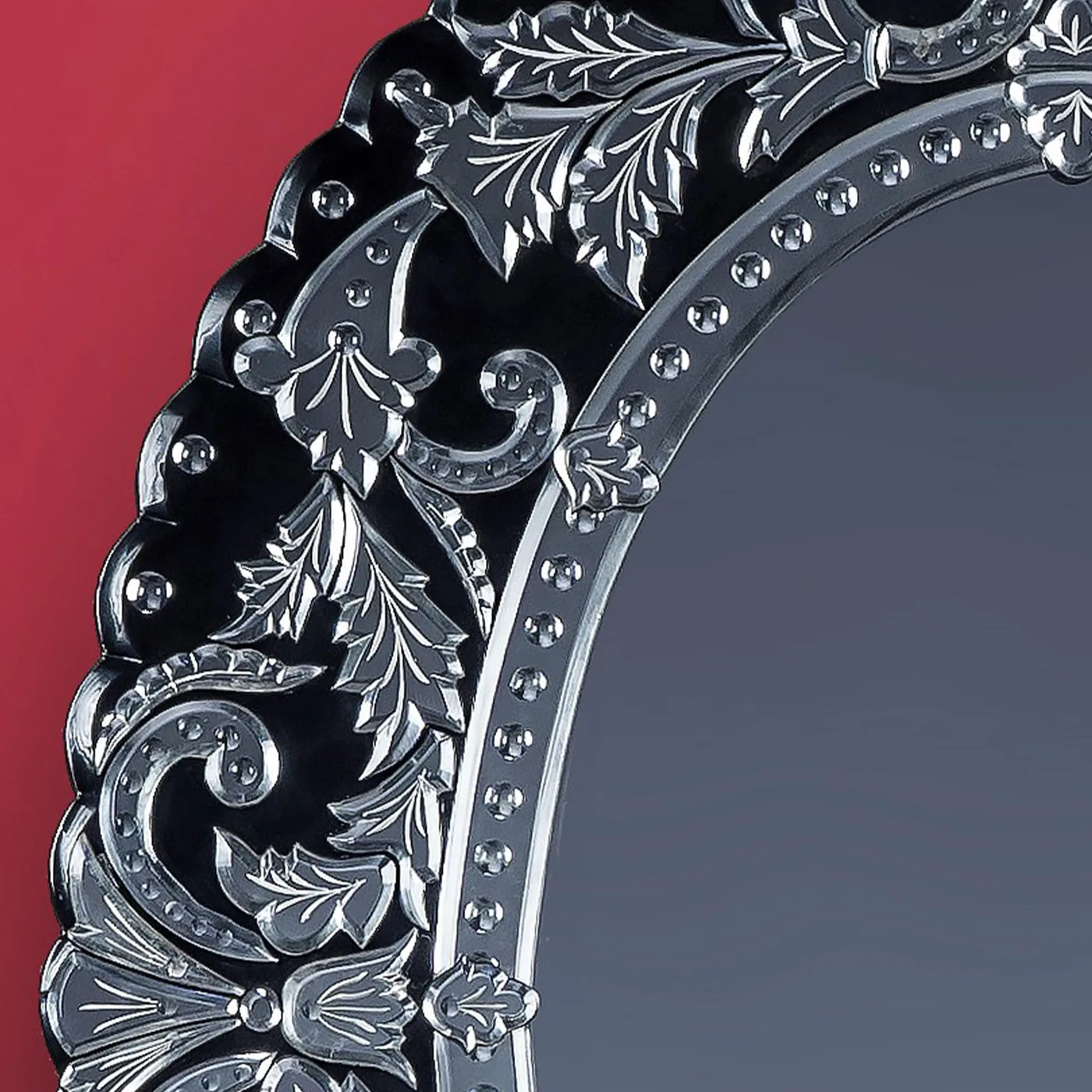 San Zuanne Murano Glass Mirror