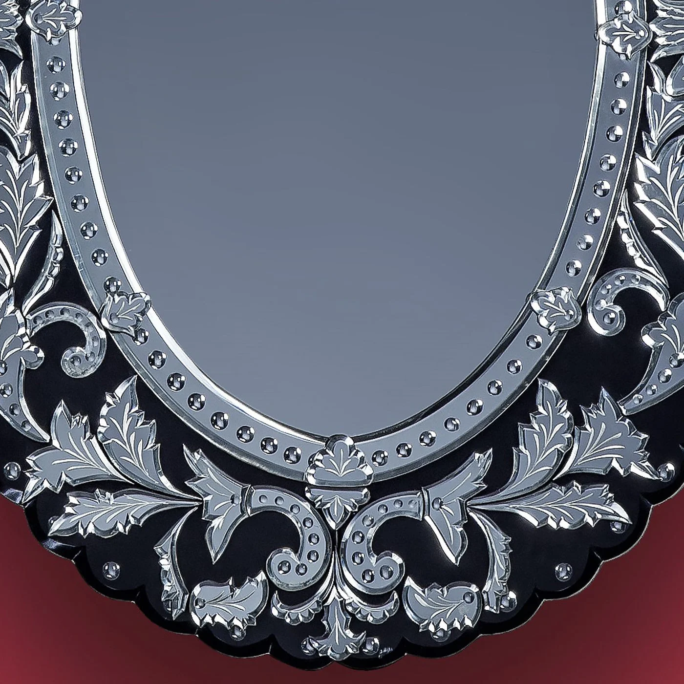 San Zuanne Murano Glass Mirror