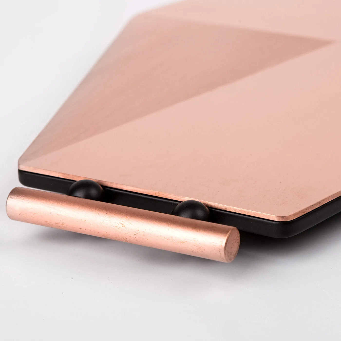 Satin Hexagonal Copper Tray