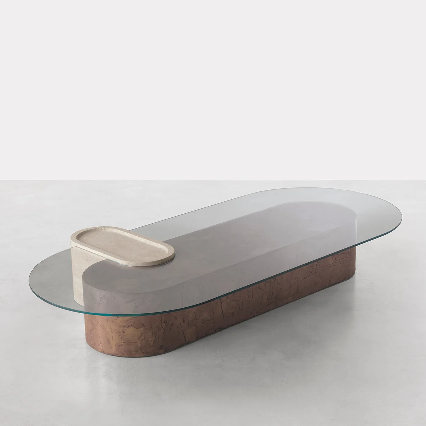 Saturnia Oval Coffee Table By Dainelli Studio
