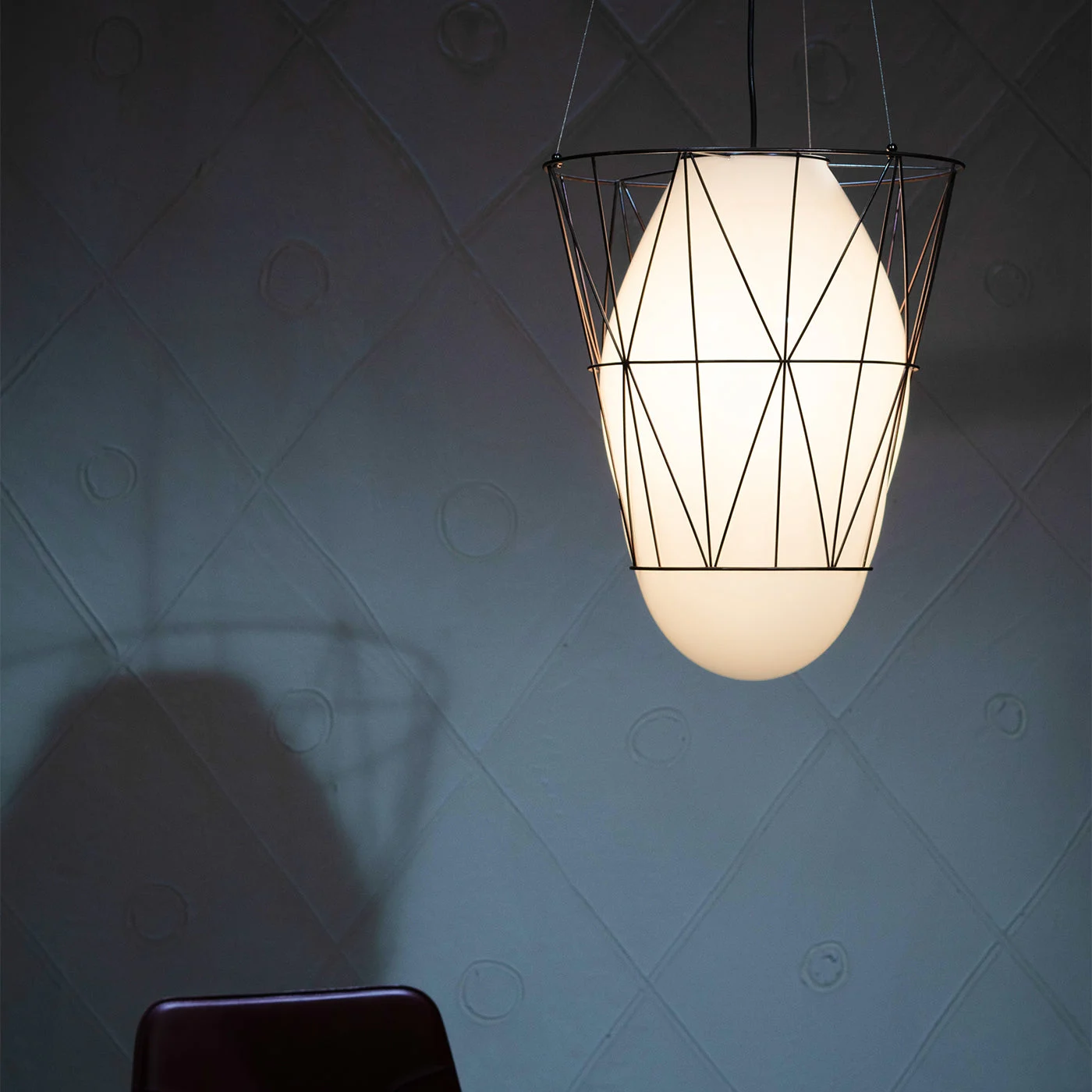 Segni Egg Caged Pendant Lamp