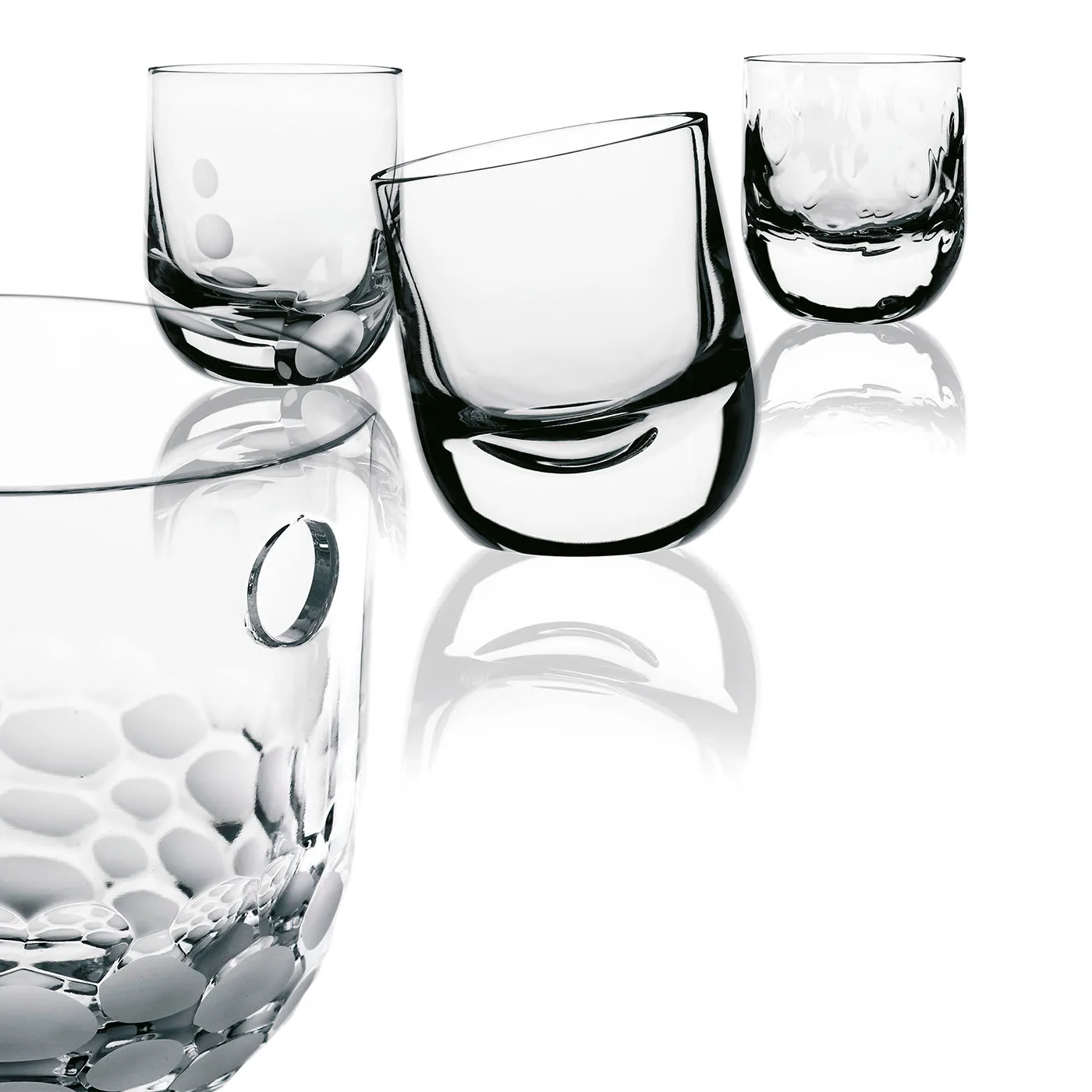 Set of 6 Harry's Slanting Glasses