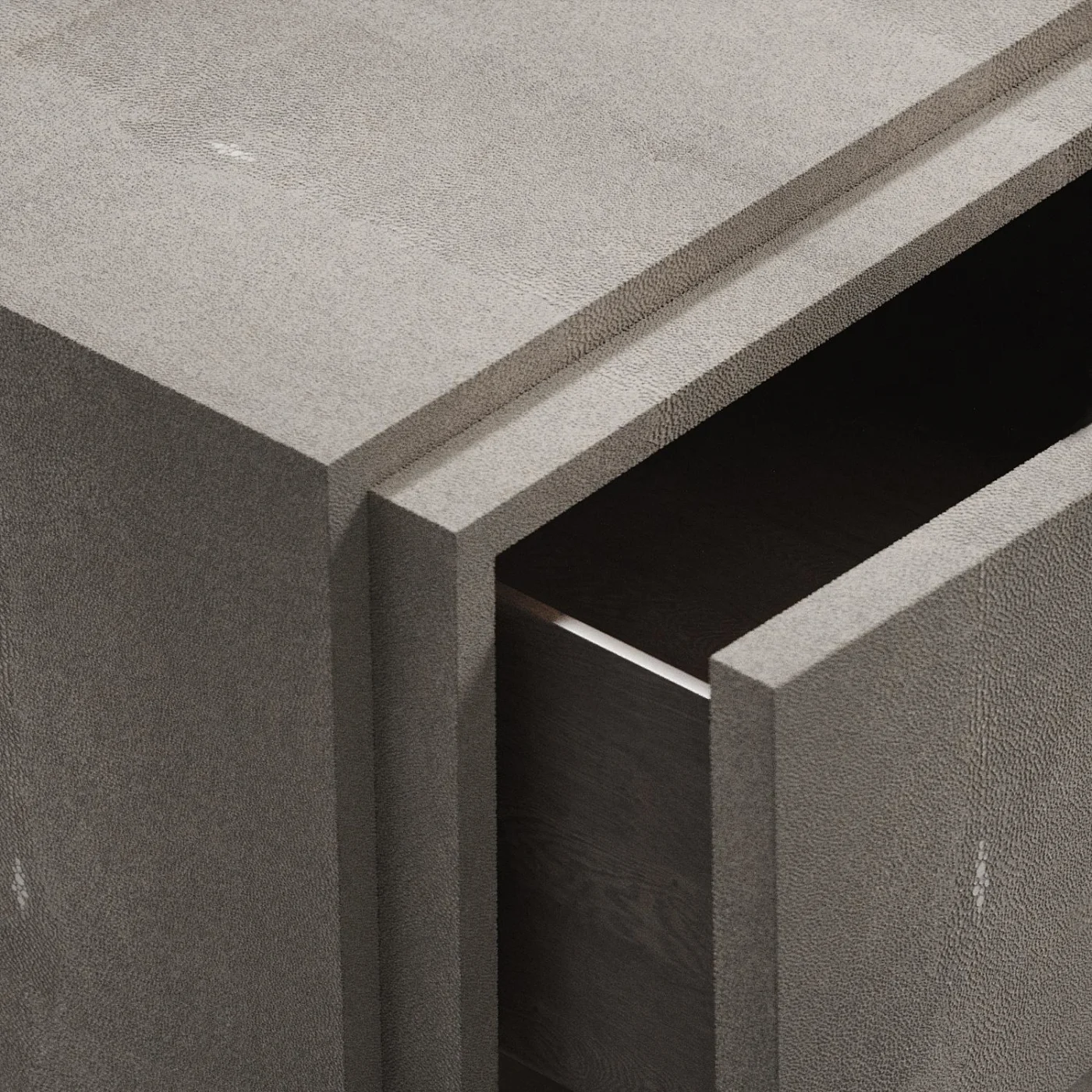 Shagreen Rhomboid Chest of Drawers