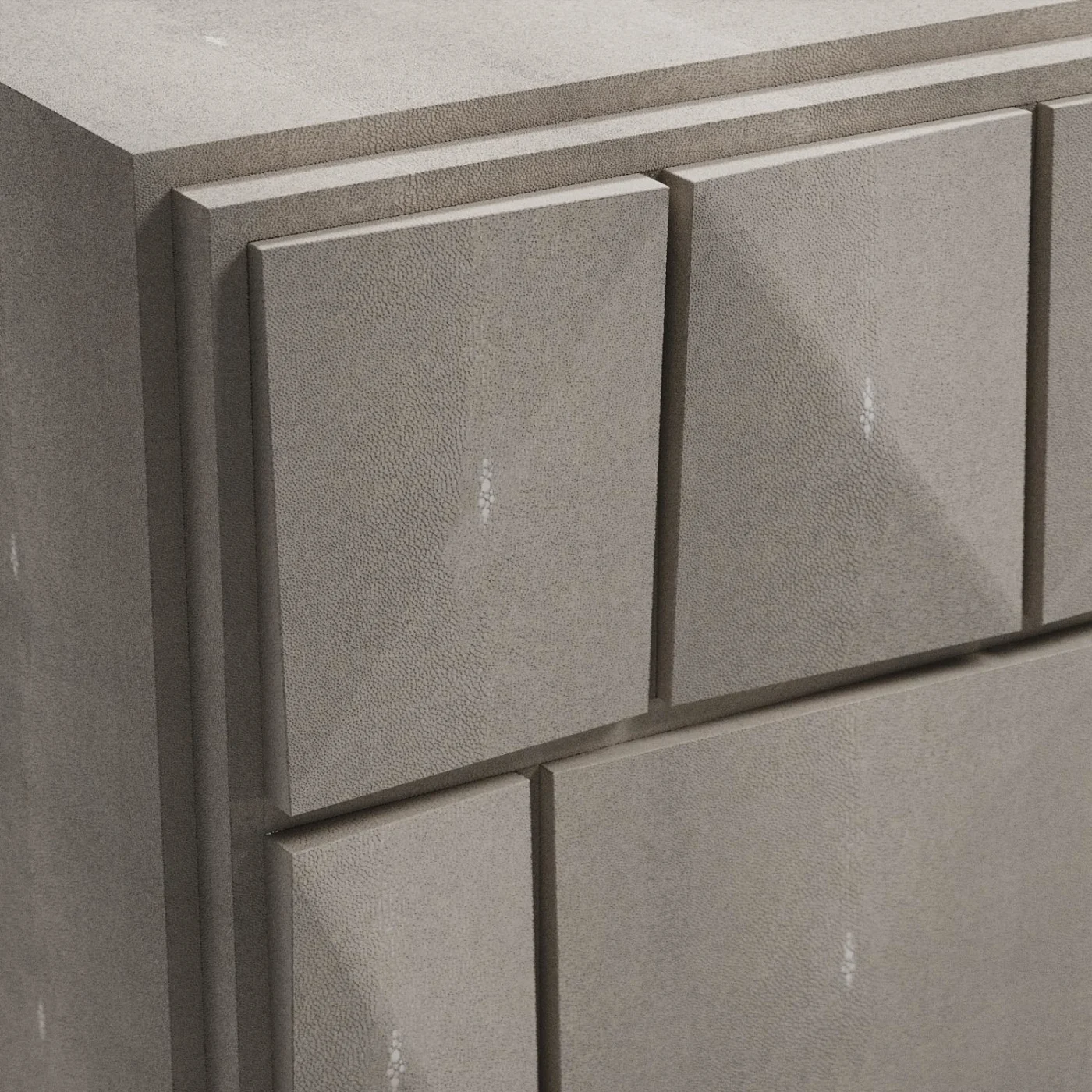 Shagreen Rhomboid Chest of Drawers