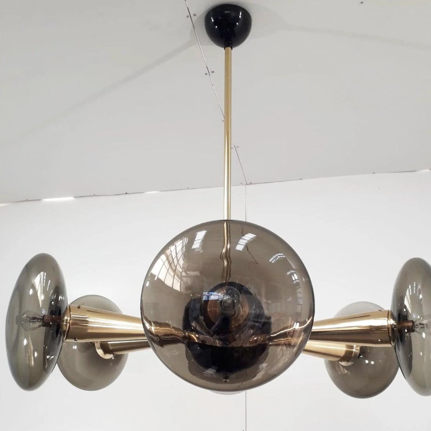 Six Lights Sfinge Chandelier