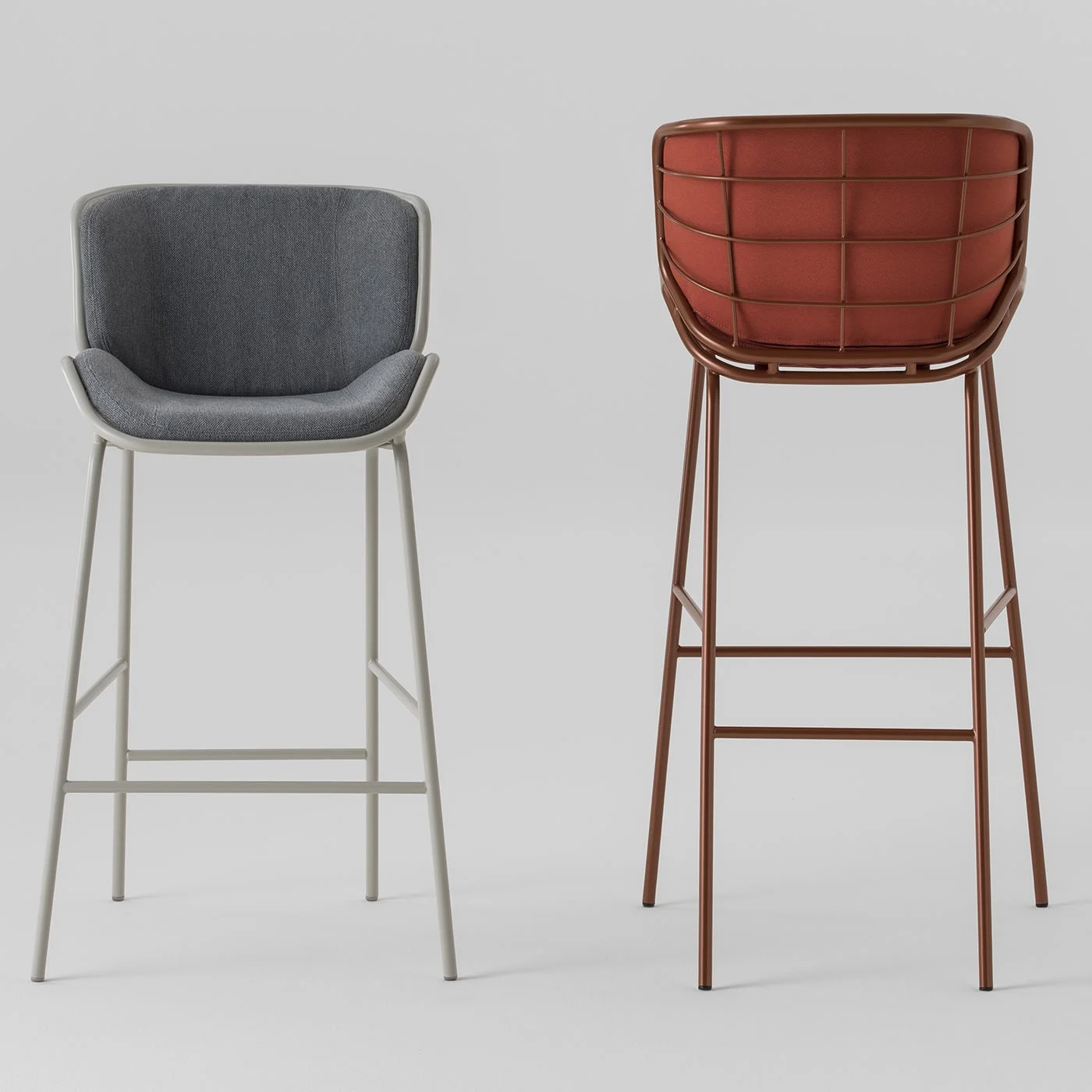 Skin Met Red Stool By Giacomo Cattani